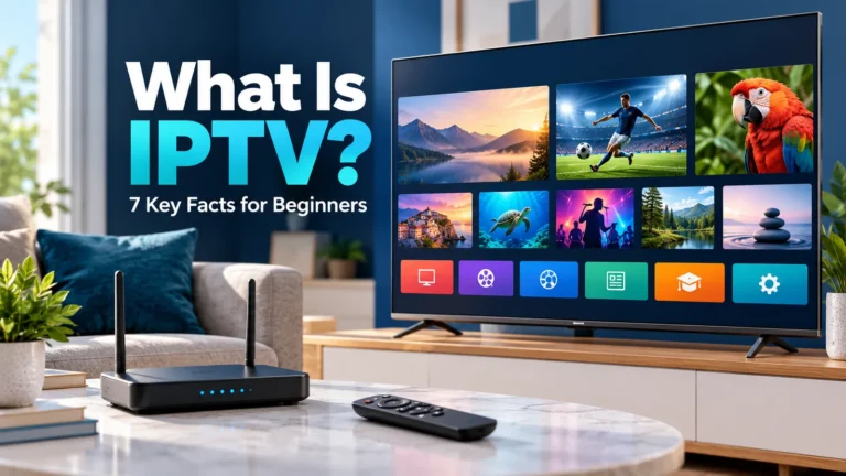 What is IPTV ? Smart TV with a Wi-Fi router and remote